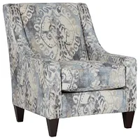 Soledad Gray Fabric Accent Chair