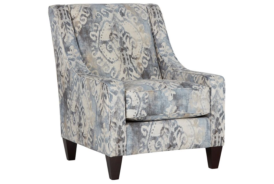 Soledad Gray Fabric Accent Chair Home Accents Chairs Soledad Gray Fabric Accent Chair Home