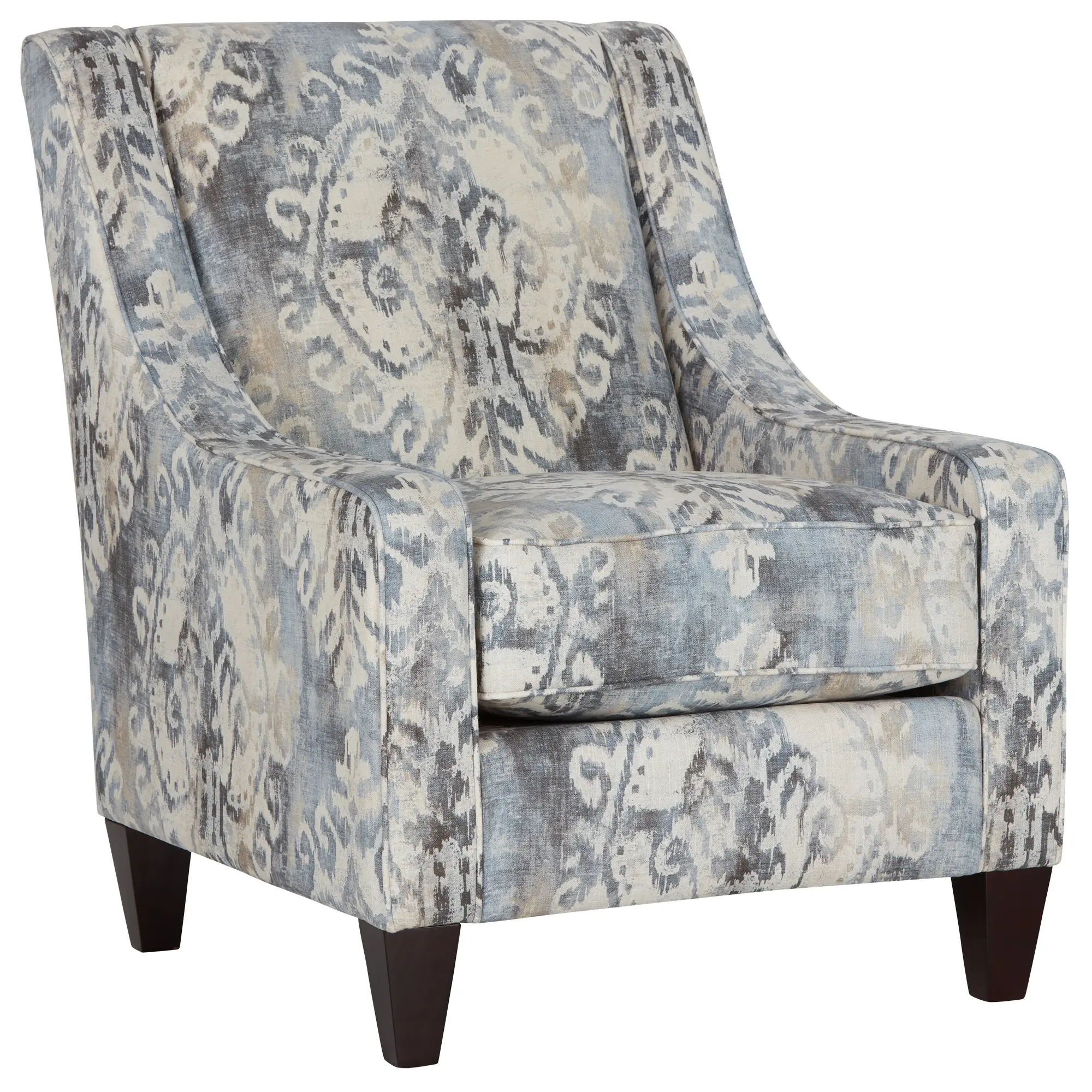Soledad Gray Fabric Accent Chair Soledad Gray Fabric Accent Chair