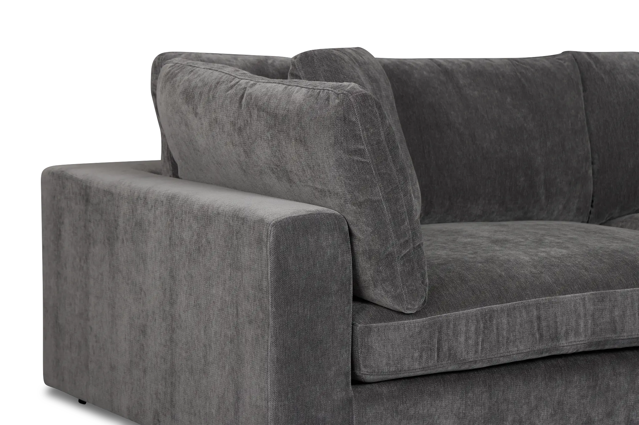 Lounge Dark Gray Fabric Right Chaise Sectional Lounge Dark Gray Fabric Right Chaise Sectional