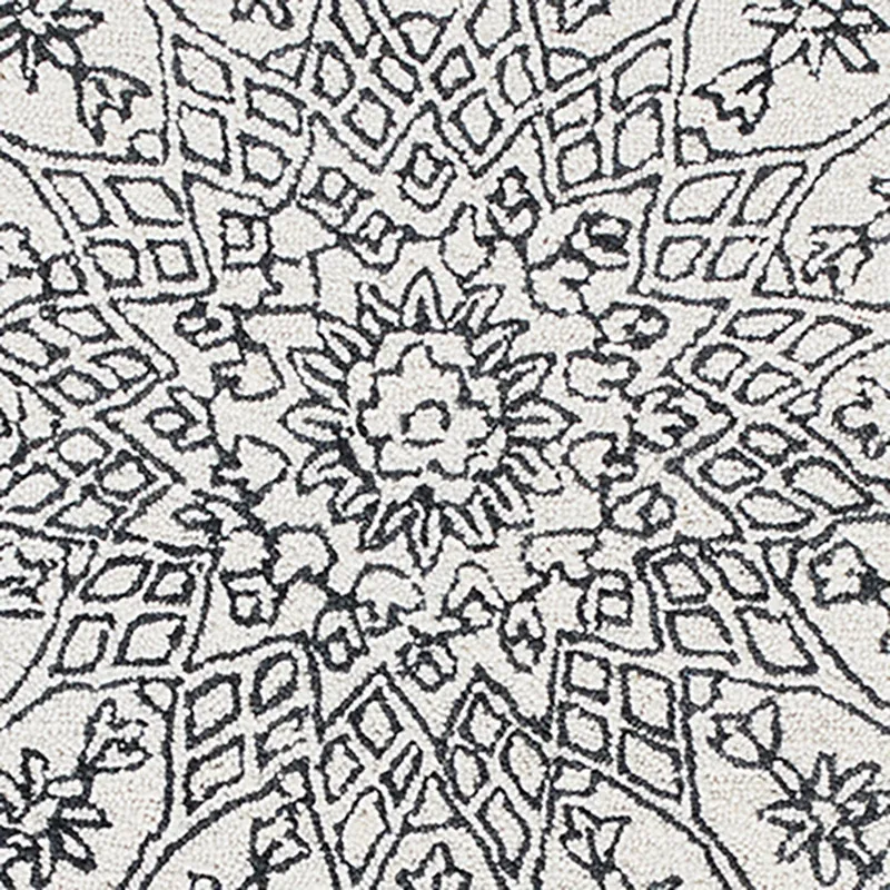 Siddle Dark Gray 8x10 Area Rug