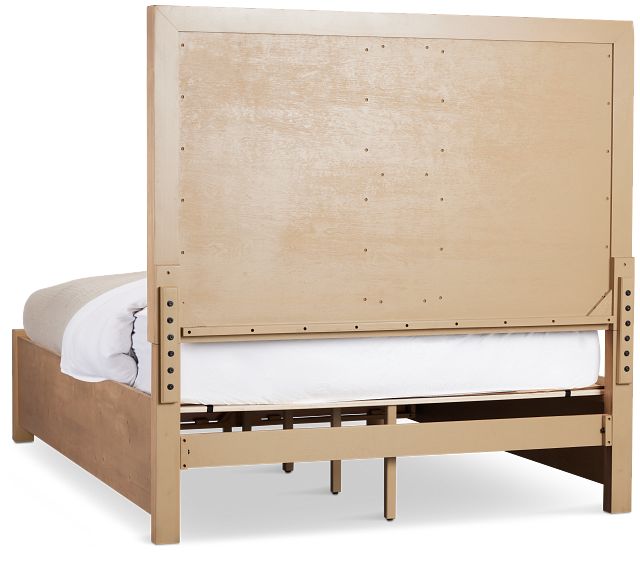 Vail Light Tone Panel Storage Bed