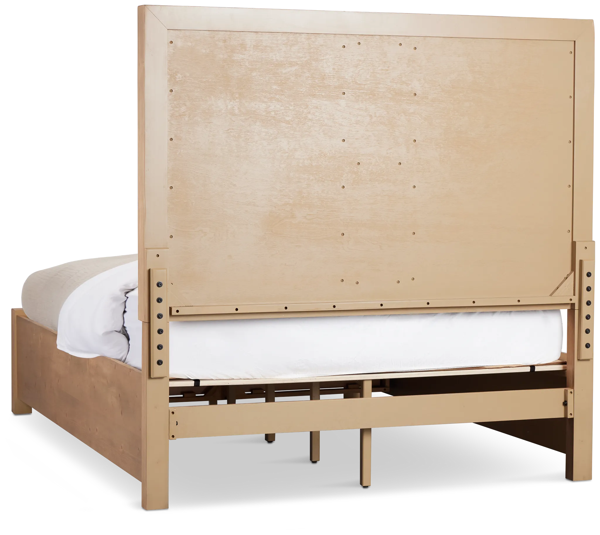 Vail Light Tone Panel Storage Bed