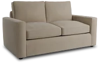 Siesta Peyton Beige Fabric Cooling Memory Foam Sleeper