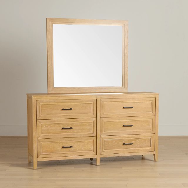 Nantucket Light Tone Dresser & Mirror