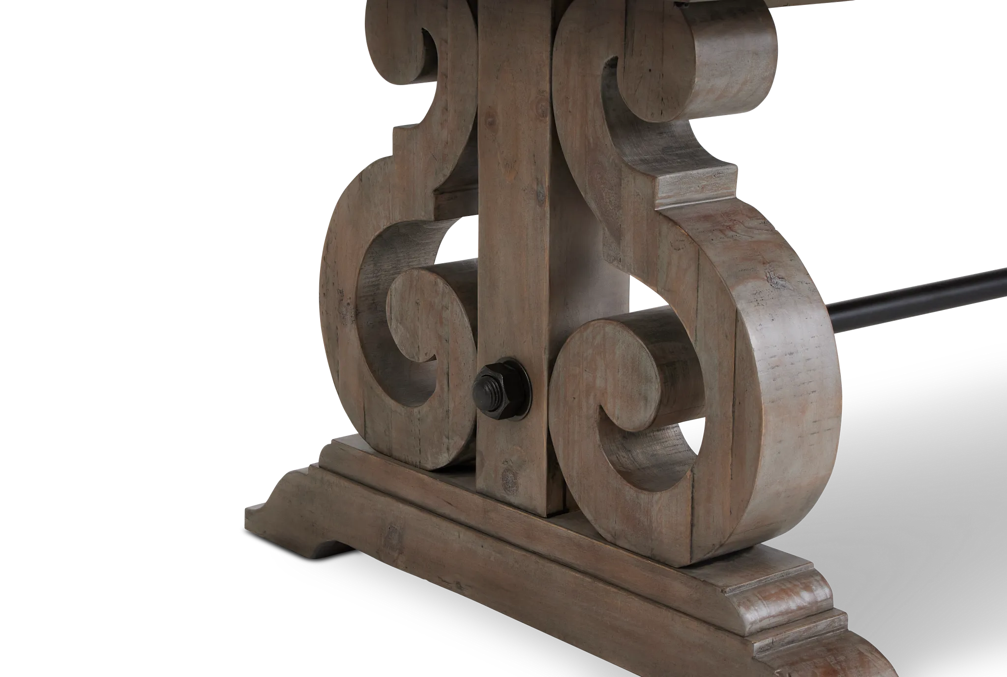 Sonoma Light Tone Trestle Table