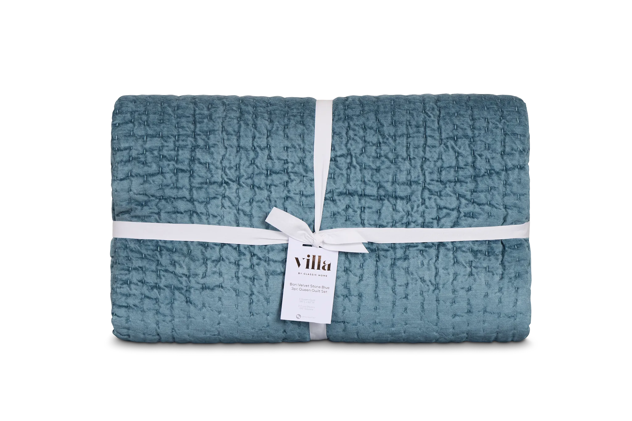 Barin Blue Coverlet Set