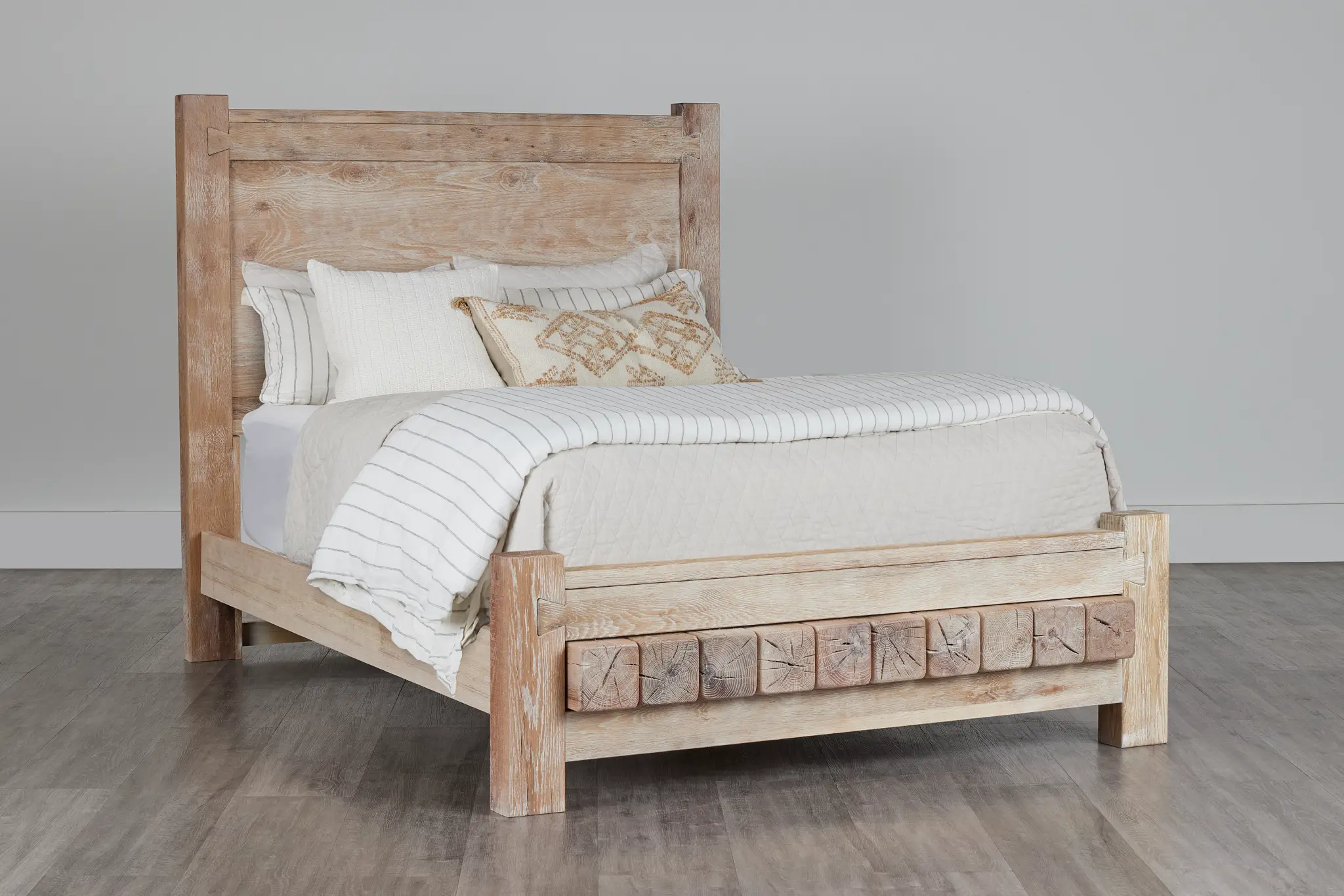 Salt Lake Light Tone Platform Bed Salt Lake Light Tone Platform Bed