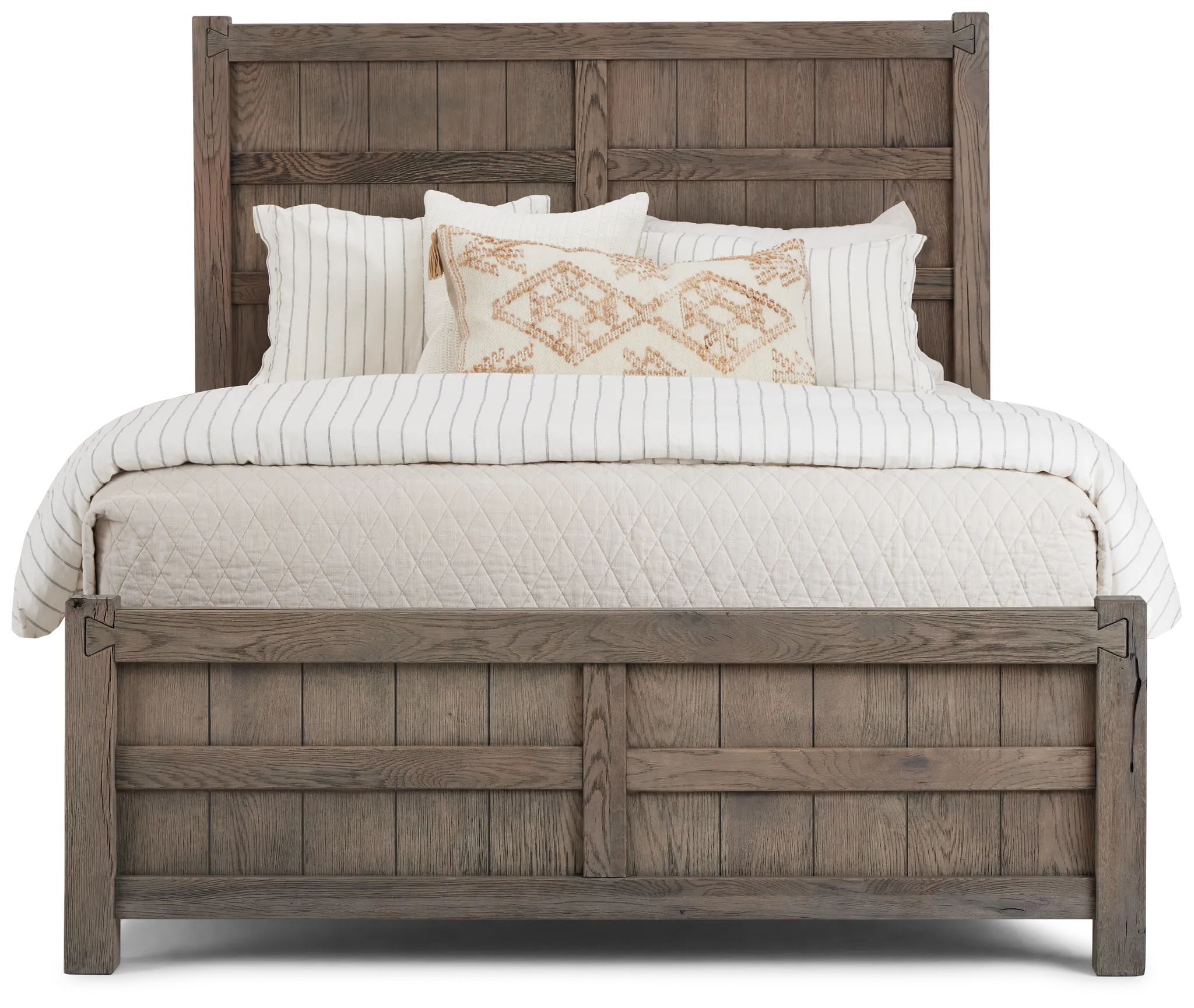 Salt Lake Gray Panel Bed