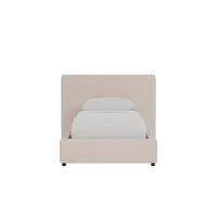 Grayton Natural Beauty Light Blue 44" Upholstered Platform Bed