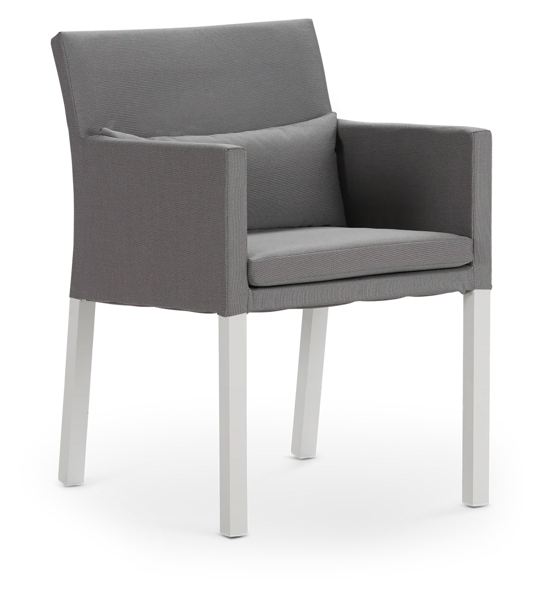 Lisbon Gray Cushioned Chair