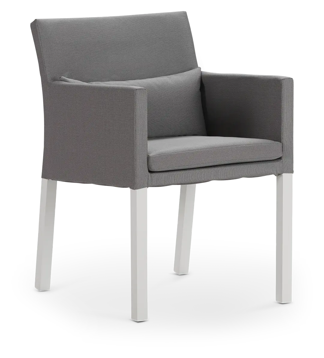 Lisbon Gray Cushioned Chair Lisbon Gray Cushioned Chair