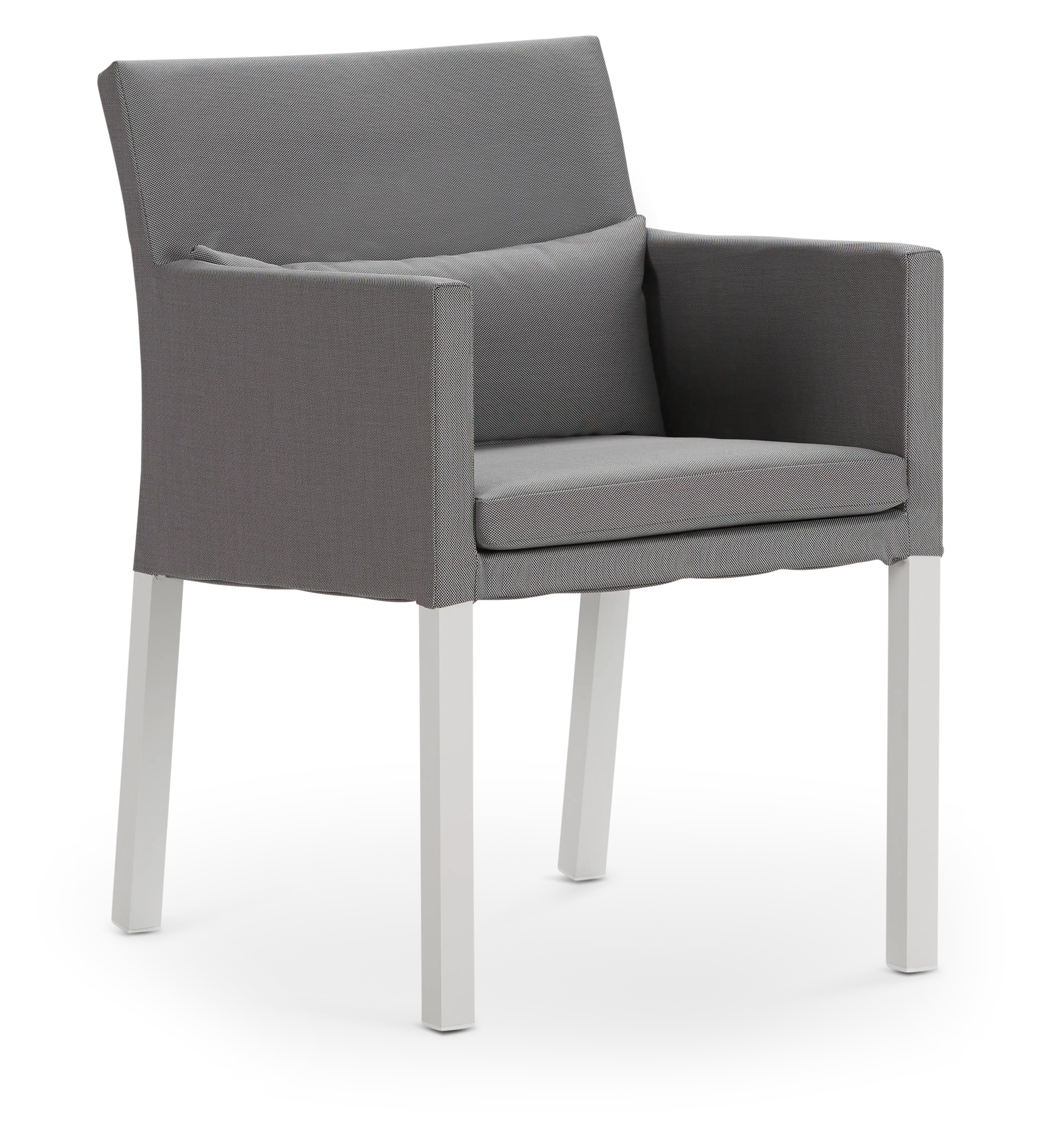Lisbon Gray Cushioned Chair Lisbon Gray Cushioned Chair