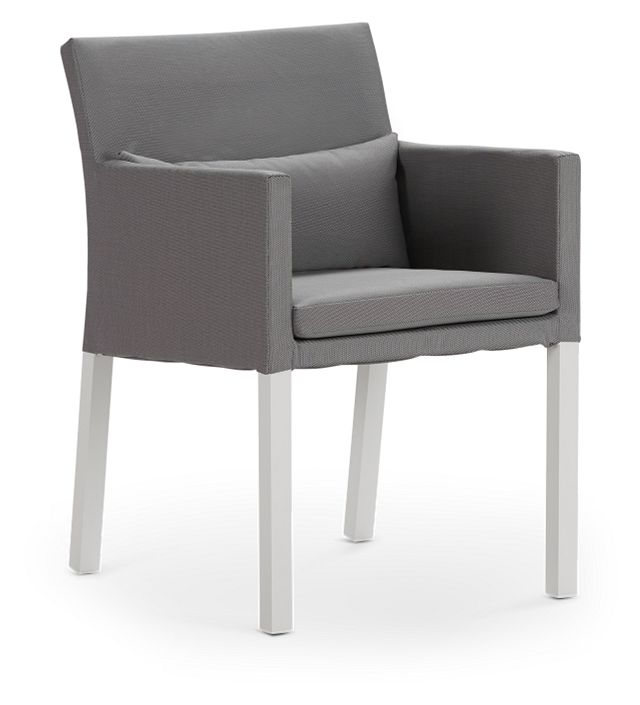 Lisbon Gray Cushioned Chair (0)