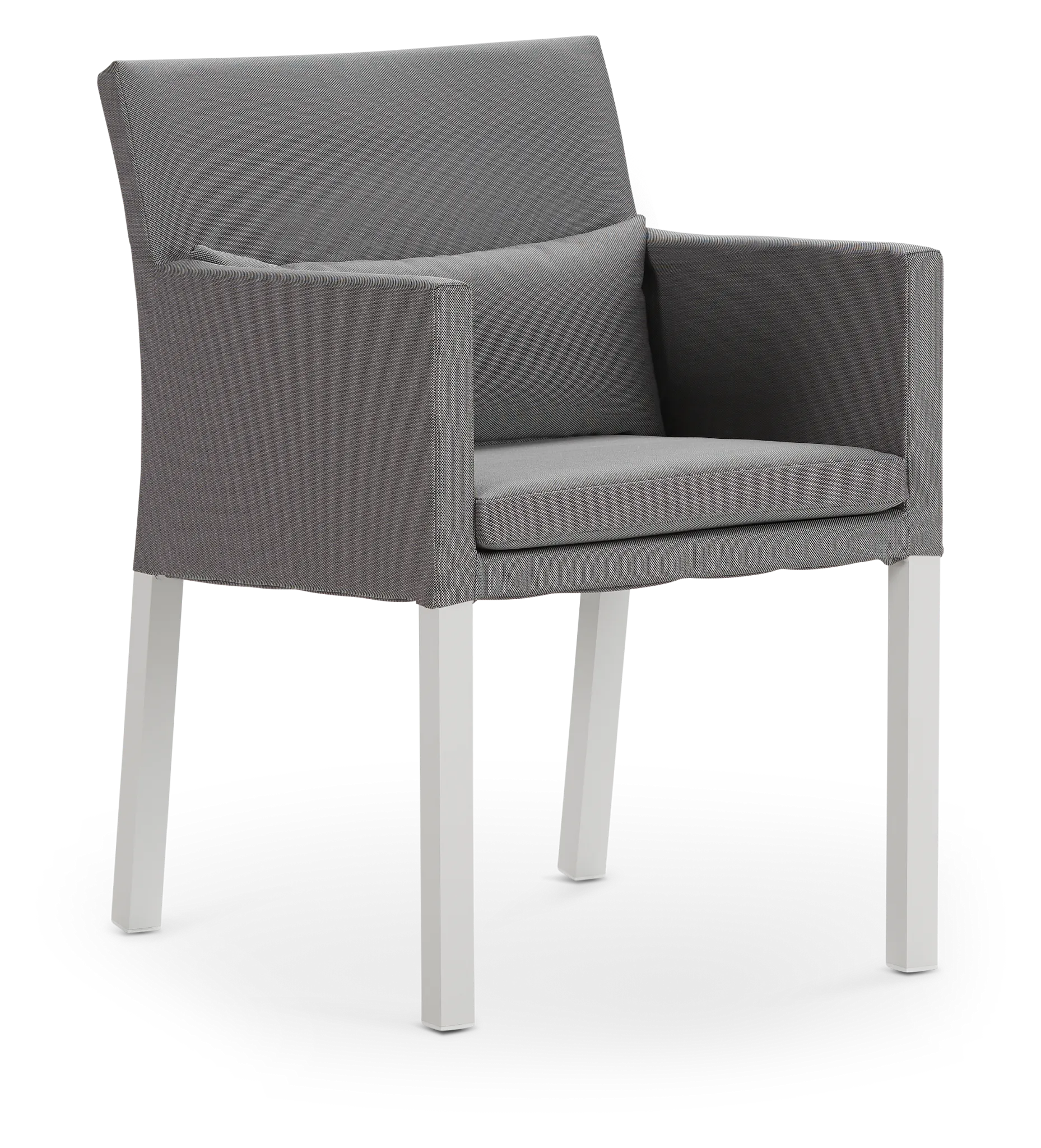 Lisbon Gray Cushioned Chair