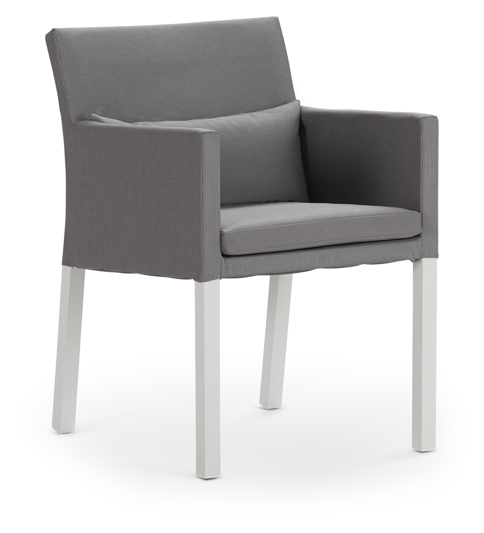 Lisbon Gray Cushioned Chair Lisbon Gray Cushioned Chair