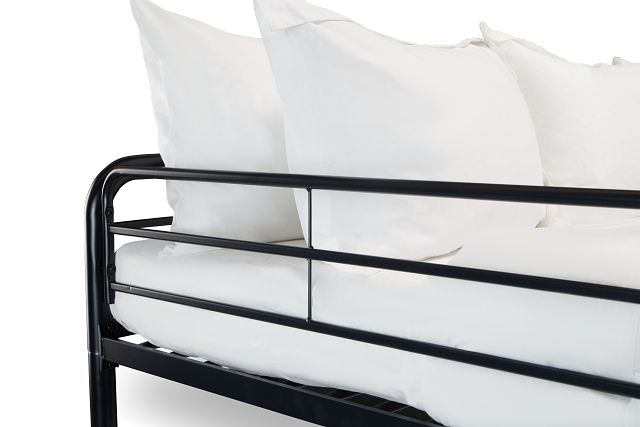 Rory Black Metal Bunk Bed