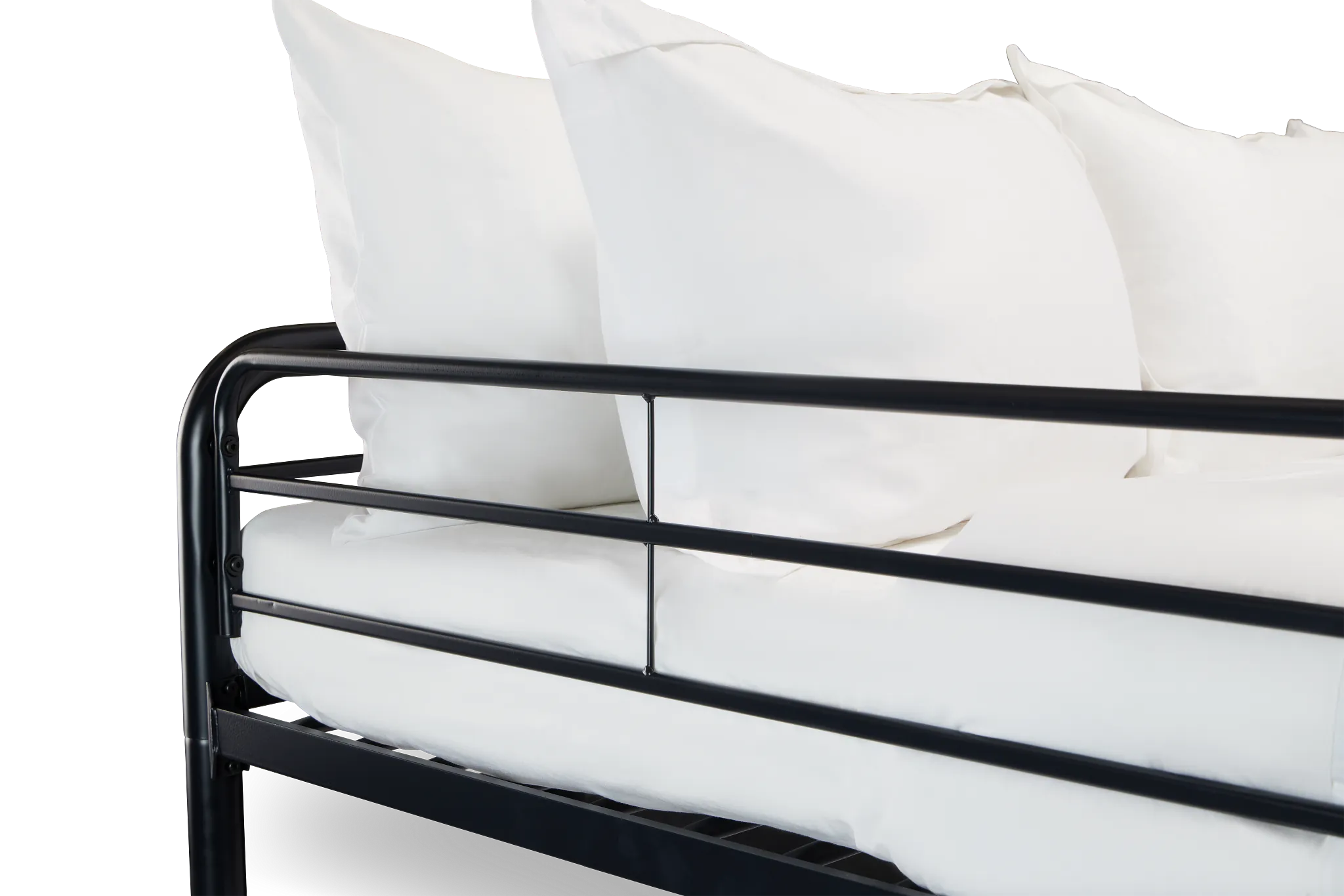 Rory Black Metal Bunk Bed