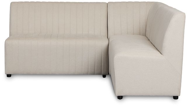 Tifton White Uph Modular Banquette