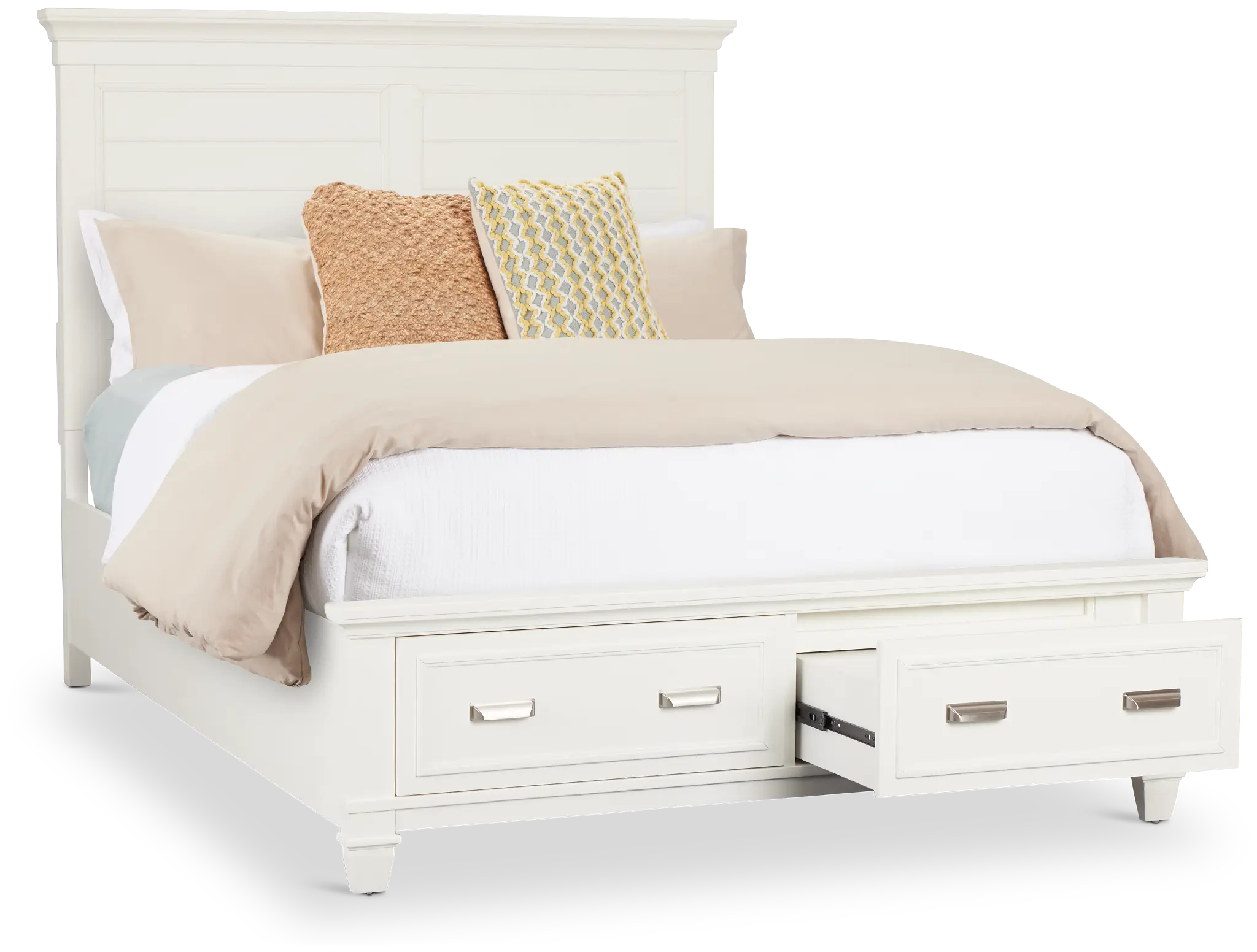 Cape Cod Ivory Panel Storage Bed Cape Cod Ivory Panel Storage Bed