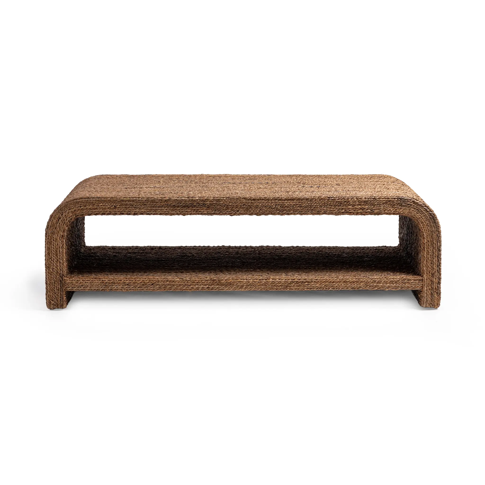 Tiki Light Tone Woven Coffee Table Tiki Light Tone Woven Coffee Table