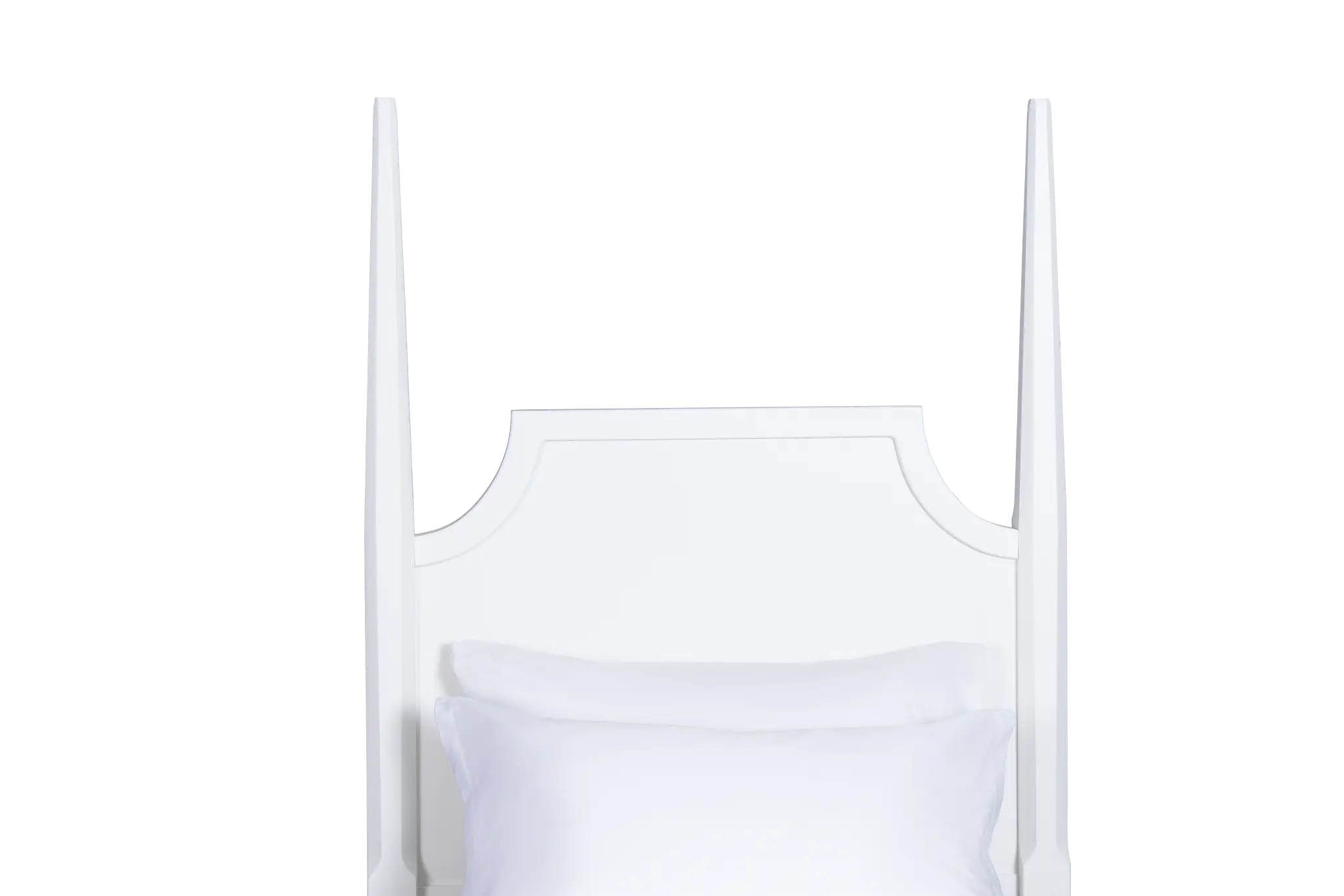 Carolina White Poster Bed Carolina White Poster Bed