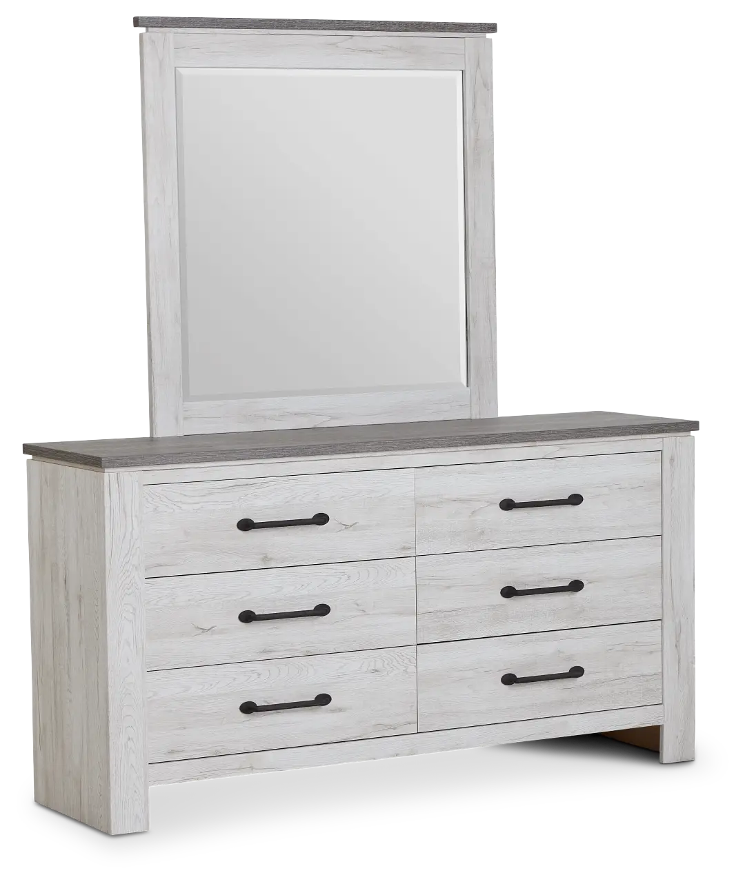Blueridge Two-tone Dresser & Mirror Blueridge Two-tone Dresser & Mirror