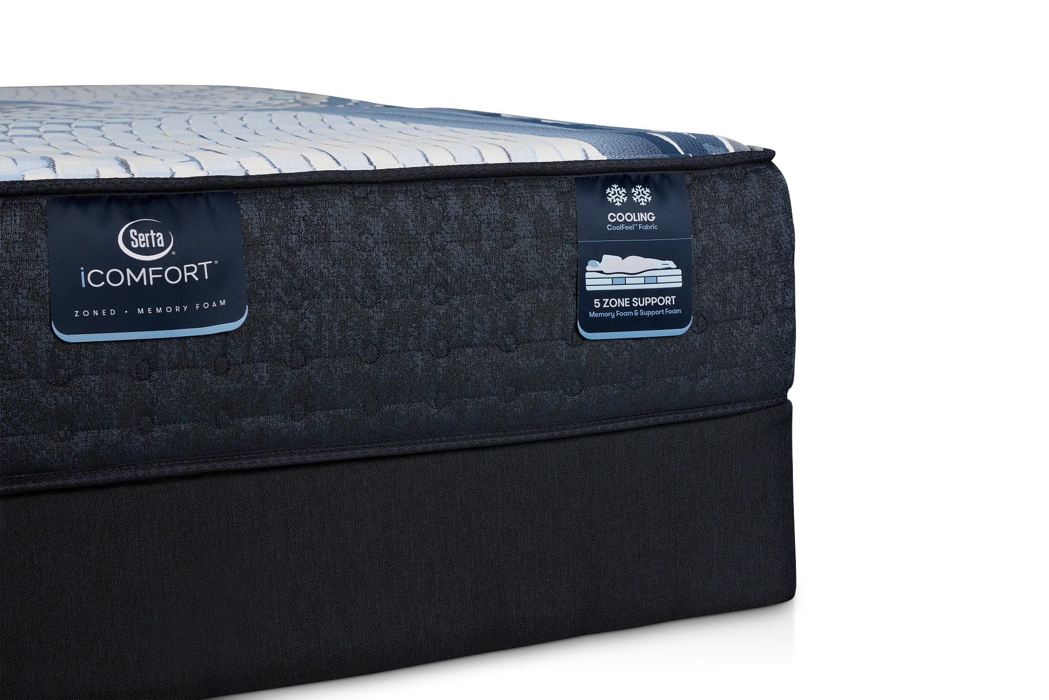 Serta Icomfort Aveda Plush Mattress Set