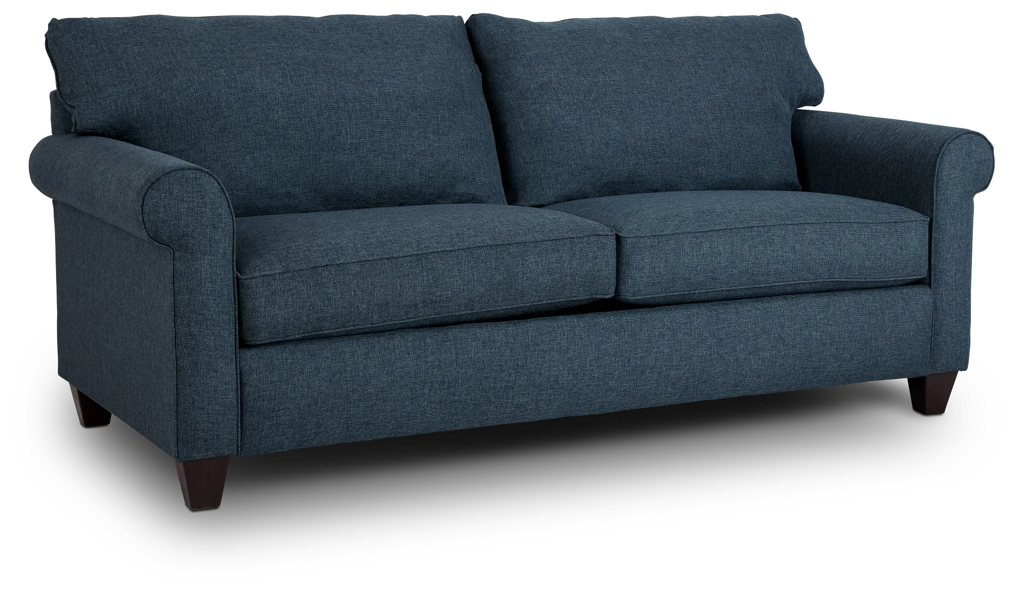 Cameron Blue Fabric Innerspring Sleeper