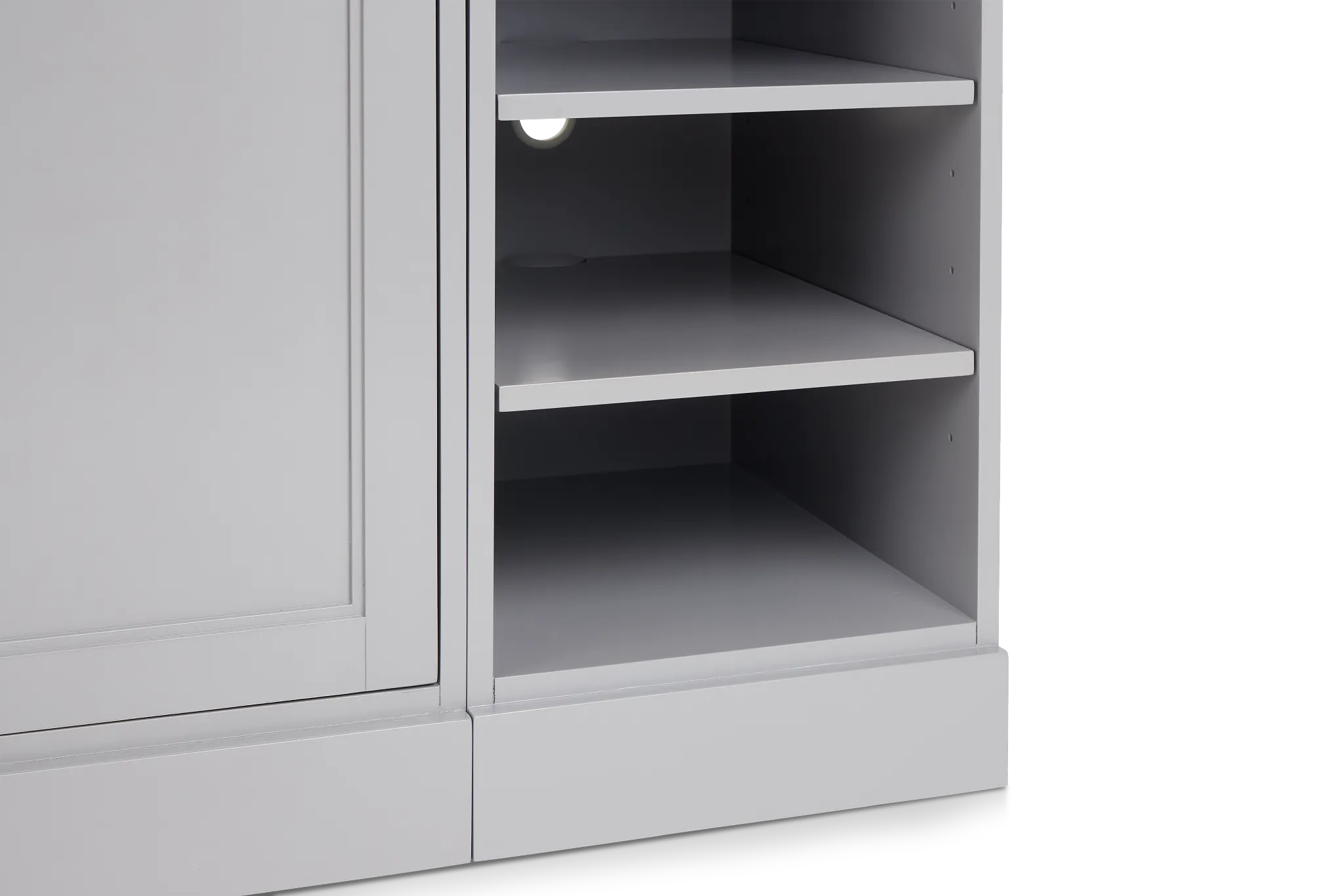 Newport Gray 108" Tv Stand