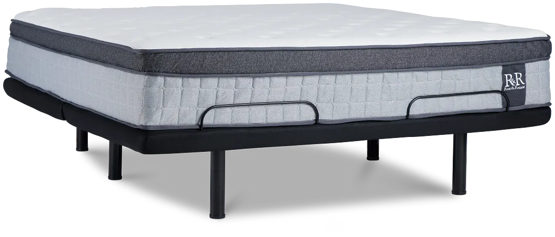 Rest & Renew By Zinus Pocket Innerspring 14" Elite Adjustable Mattress Set