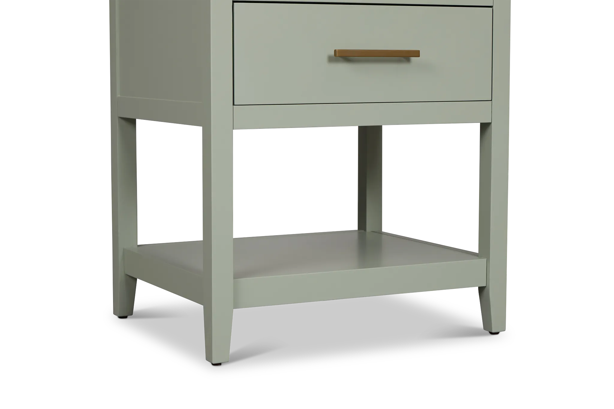 Alden Green Linen Cabinet