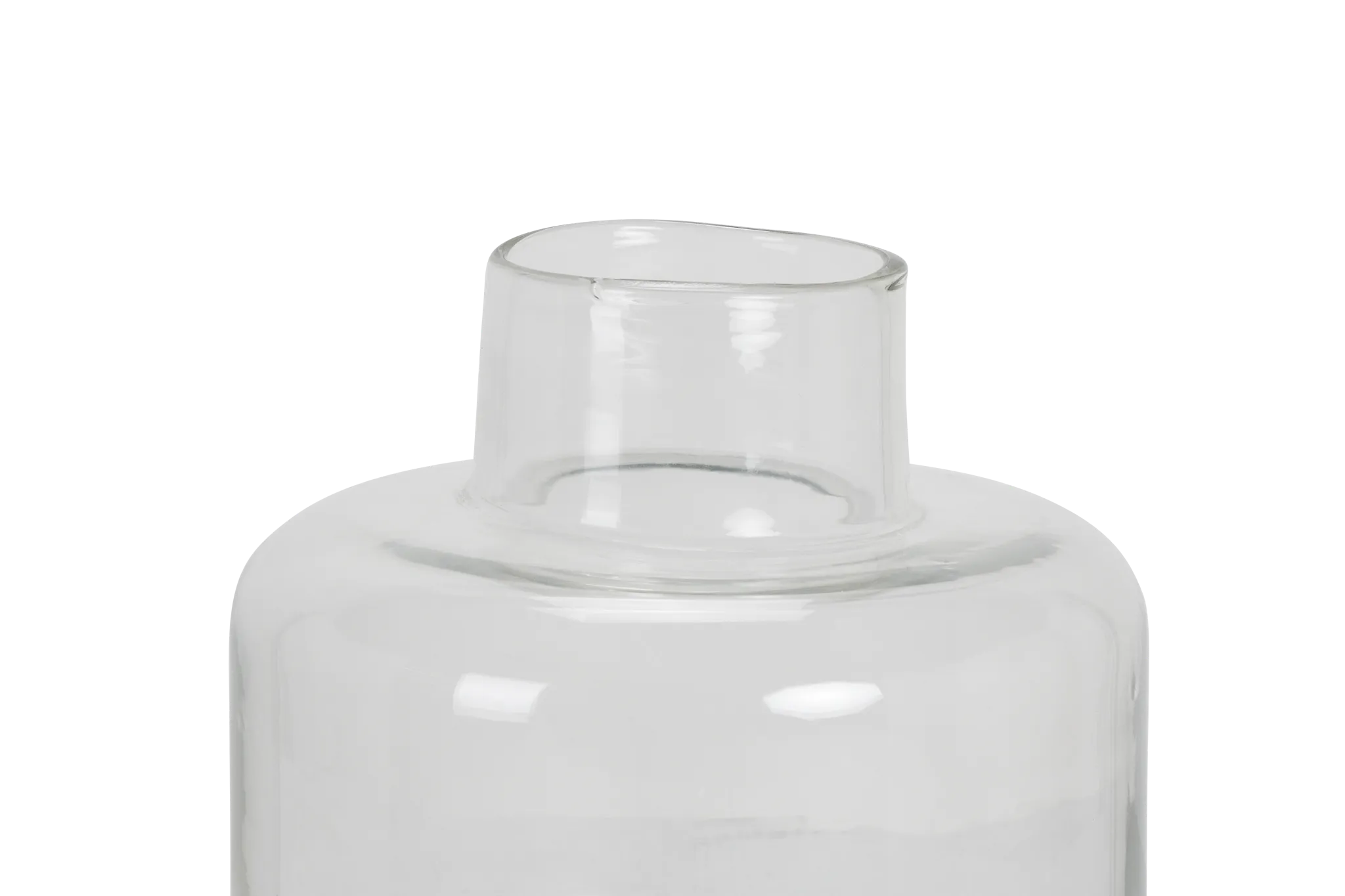 Skokie Clear Medium Vase