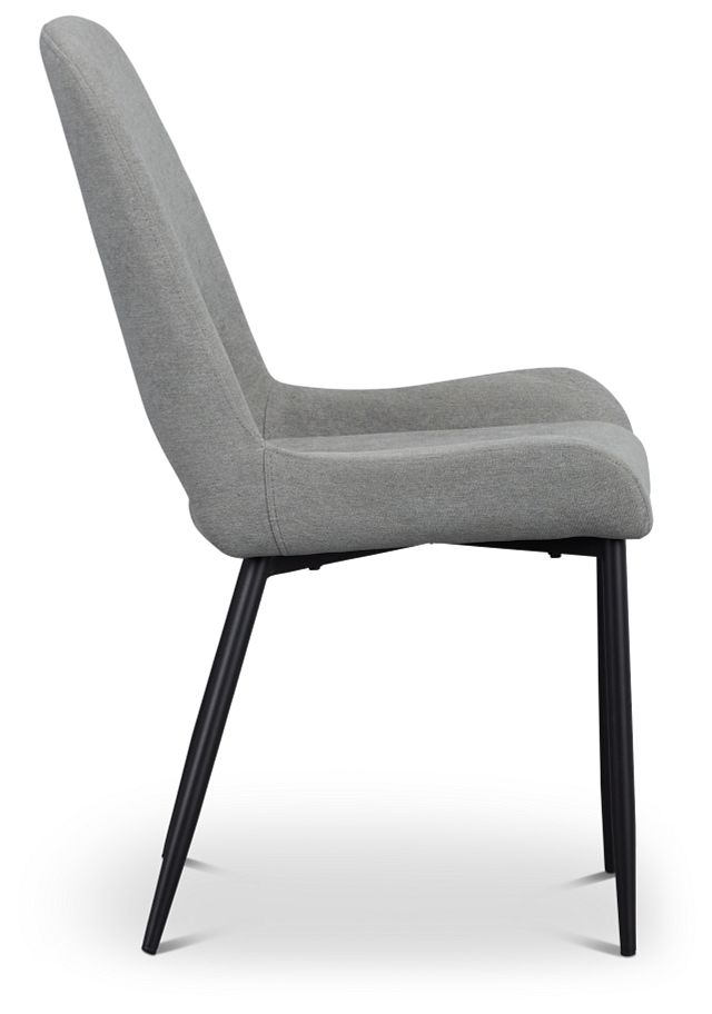 Brela Gray Upholstered Side Chair