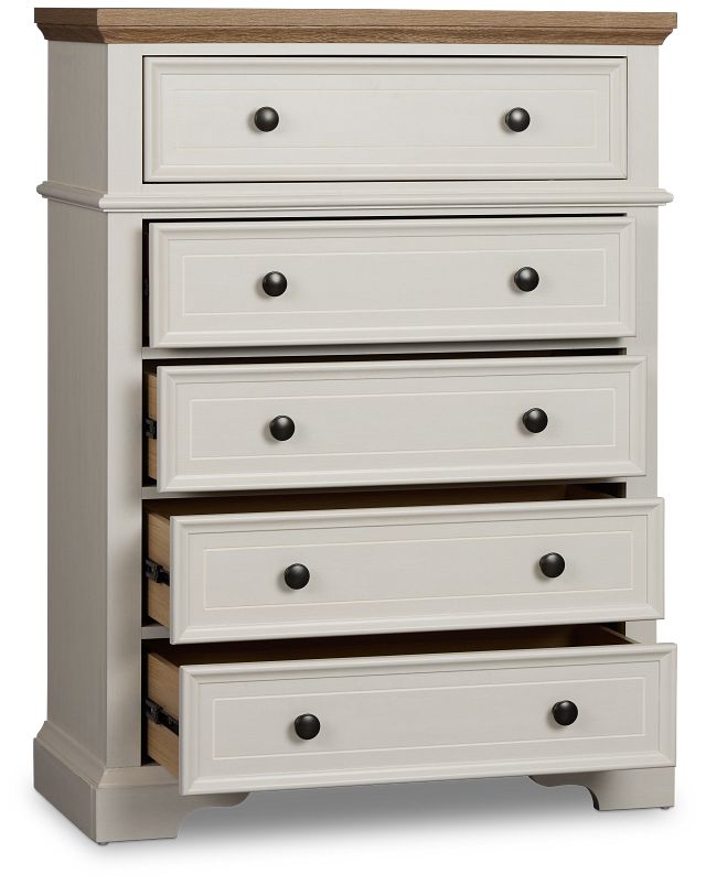 Charlotte Two-tone Drawer Chest