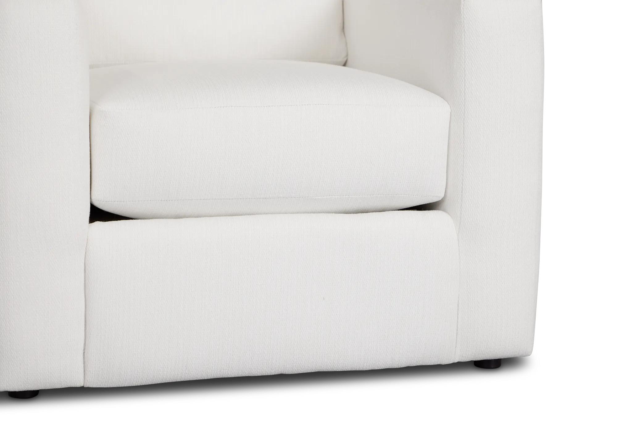 Rhodes White Fabric Chair