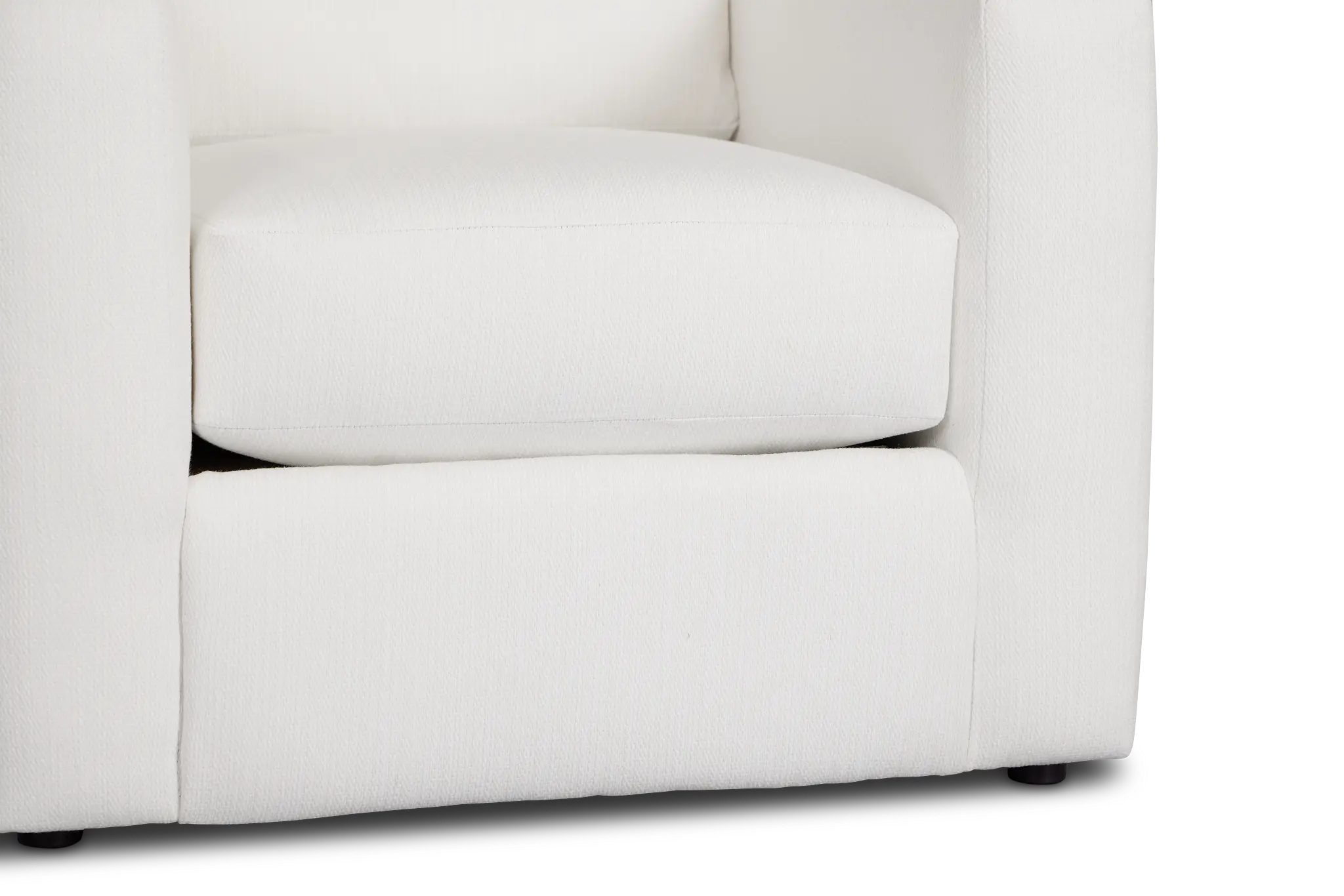 Rhodes White Fabric Chair Rhodes White Fabric Chair