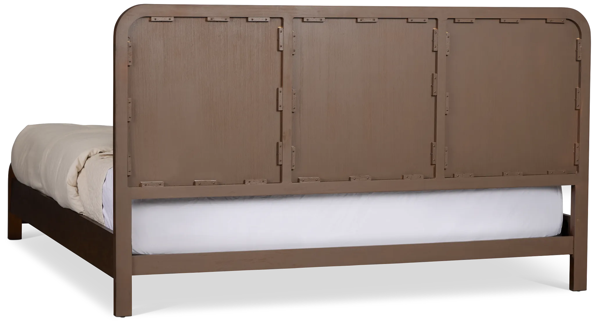 Pacific Mid Tone Platform Bed