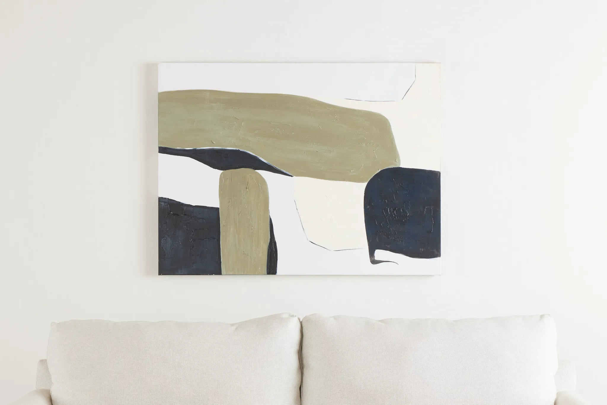 Olivia Green Canvas Wall Art