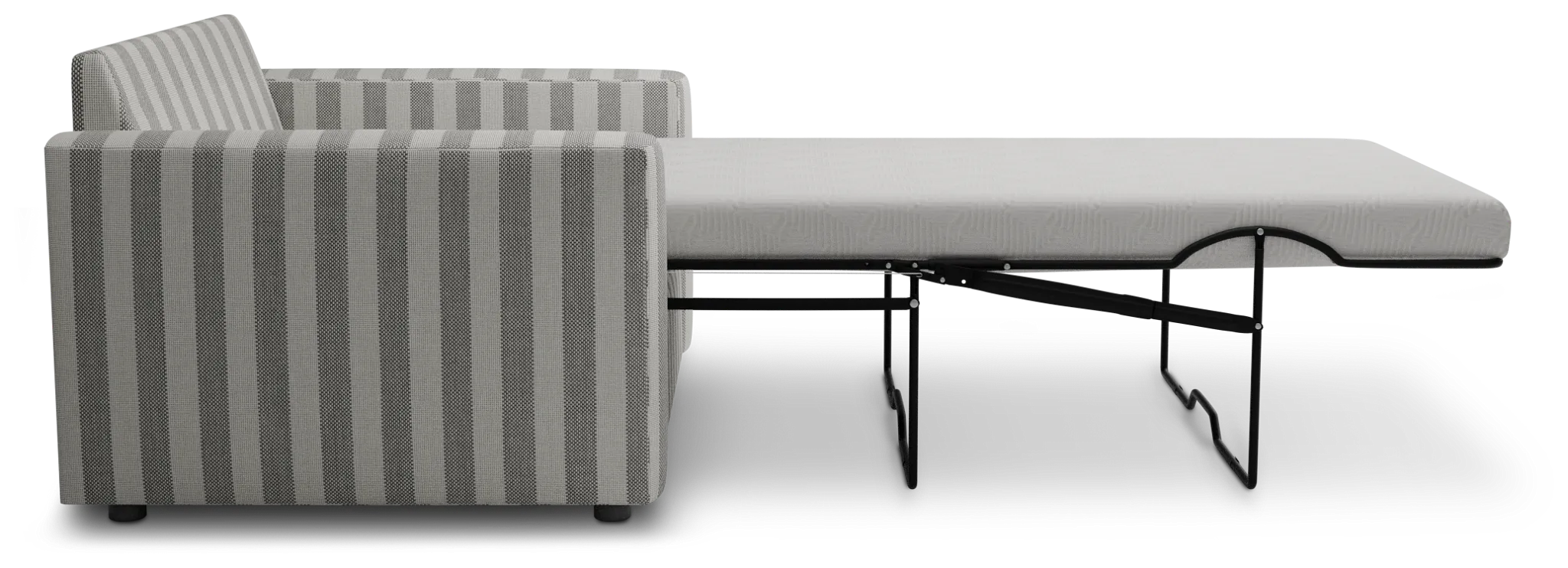 Siesta Sea Lane Dark Gray Fabric Cooling Memory Foam Sleeper