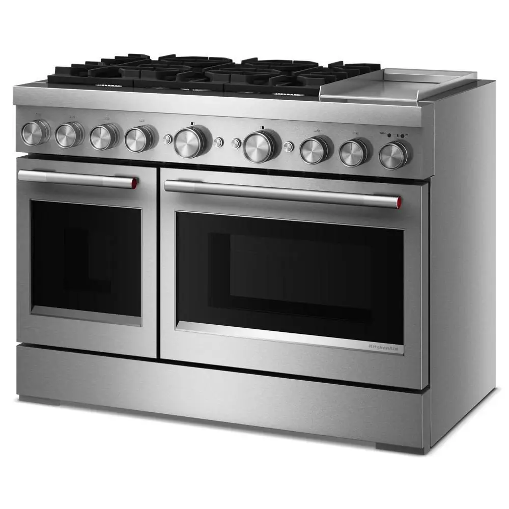 Kitchenaid 948 Series Stainless Steel Dual Fuel Range Kitchenaid 948 Series Stainless Steel Dual Fuel Range