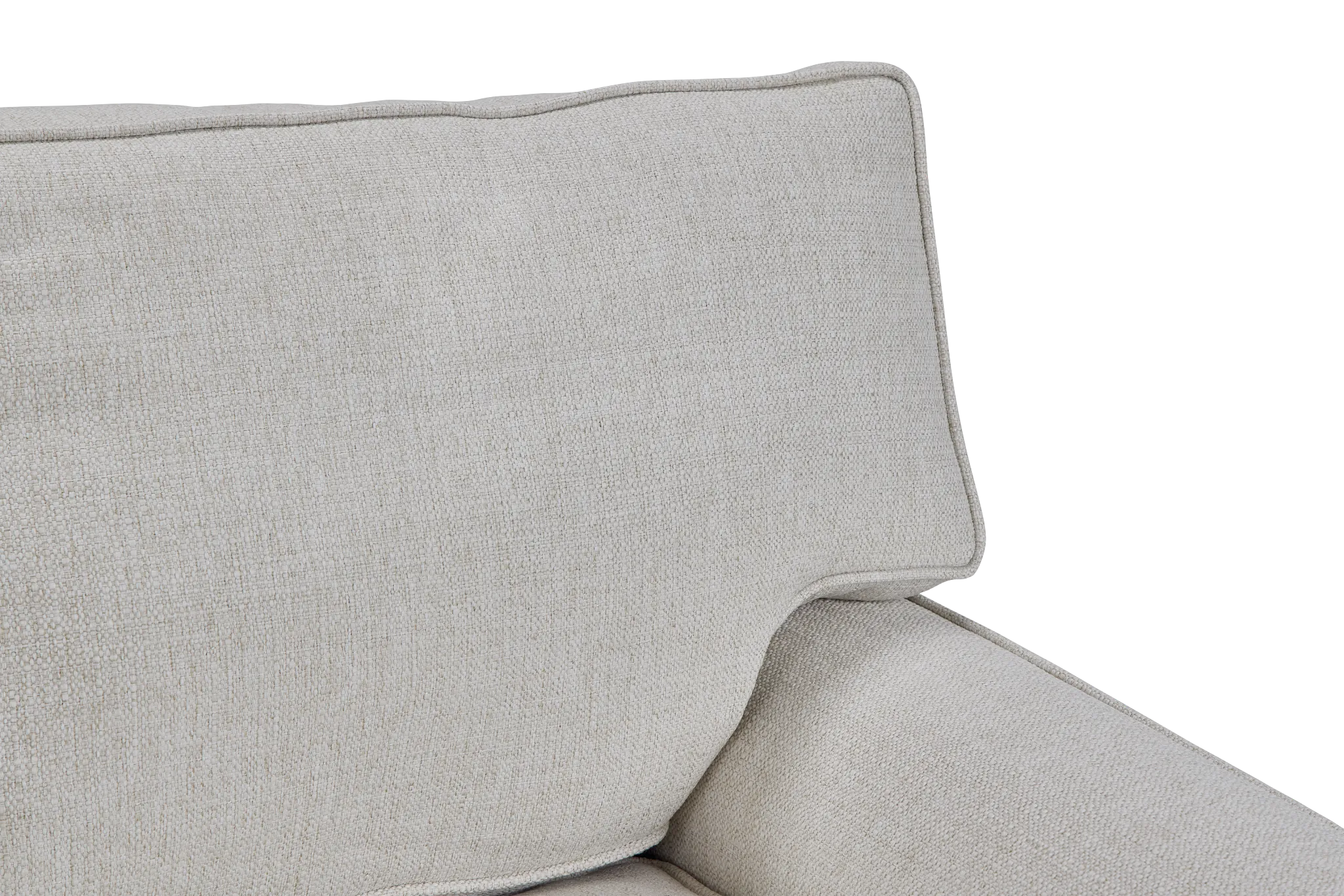 Austin White Fabric Sofa