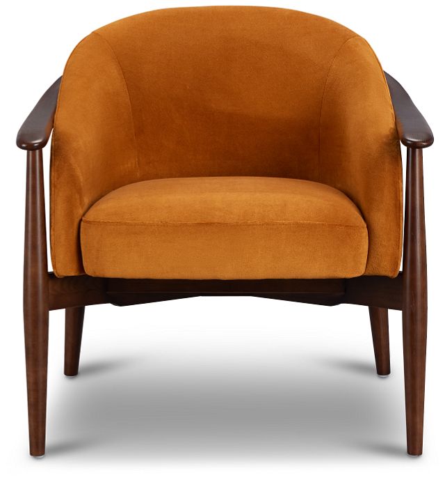 Nova Gold Velvet Accent Chair