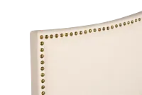 Dawson Beige Uph Platform Headboard