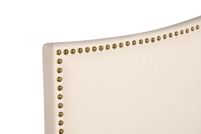 Dawson Beige Uph Platform Headboard