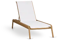 Mallorca Brown Sling Chaise