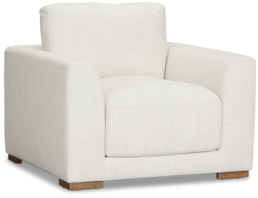 Maeve Light Beige Fabric Chair