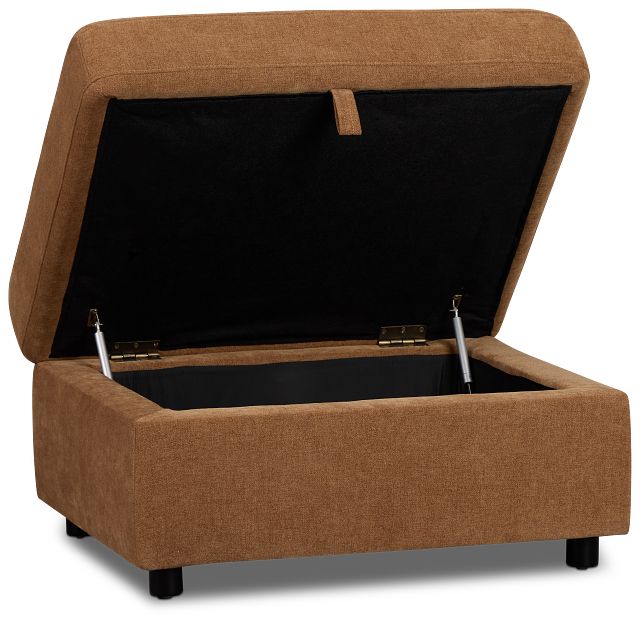 Addie Brown Fabric Storage Ottoman