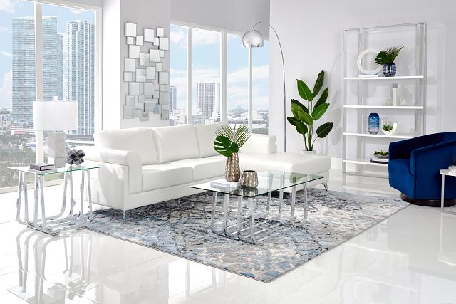 Neo White Large Bookcase