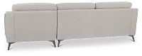 Talia Gray Fabric Right Chaise Sectional